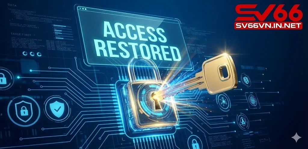 Tự chủ động khôi phục quyền truy cập thông qua tính năng quên mật khẩu